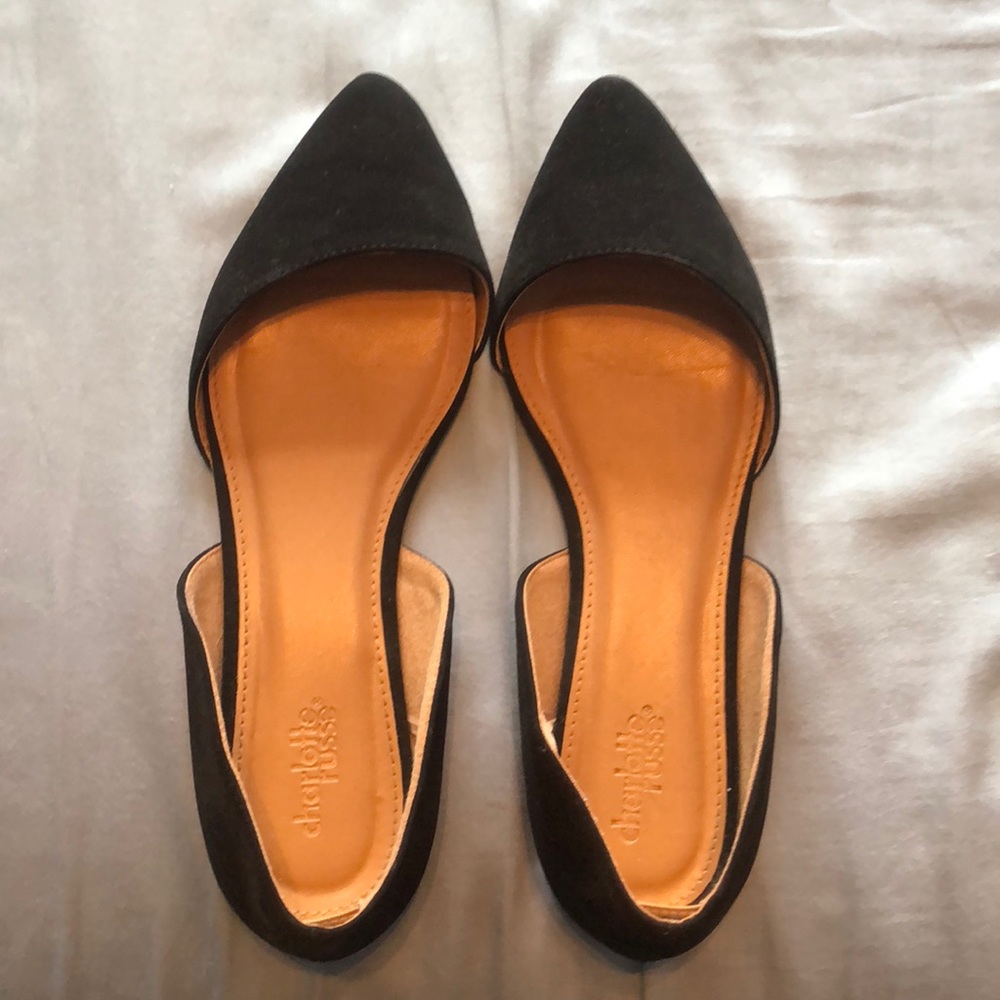 Charlotte Russe Black Flats